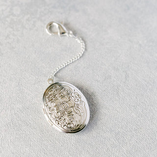 Locket Charm (Silver)