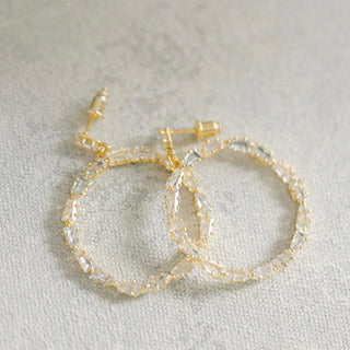 Infinity Hoops (Gold)