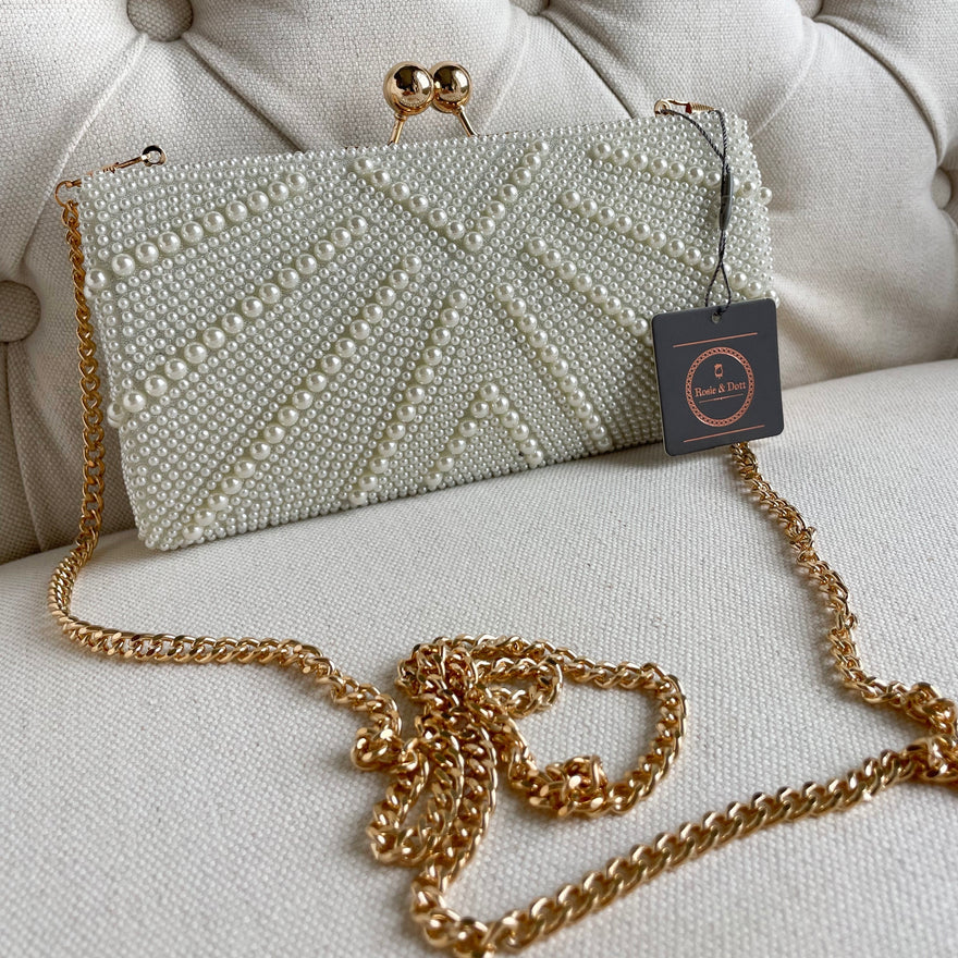 Péarla Clutch Bag (Gold)