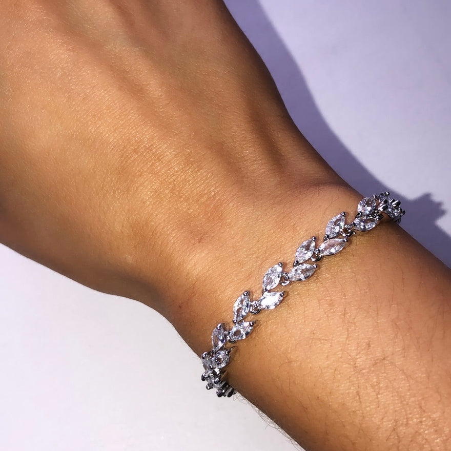 Bedazzled Bracelet (Silver)