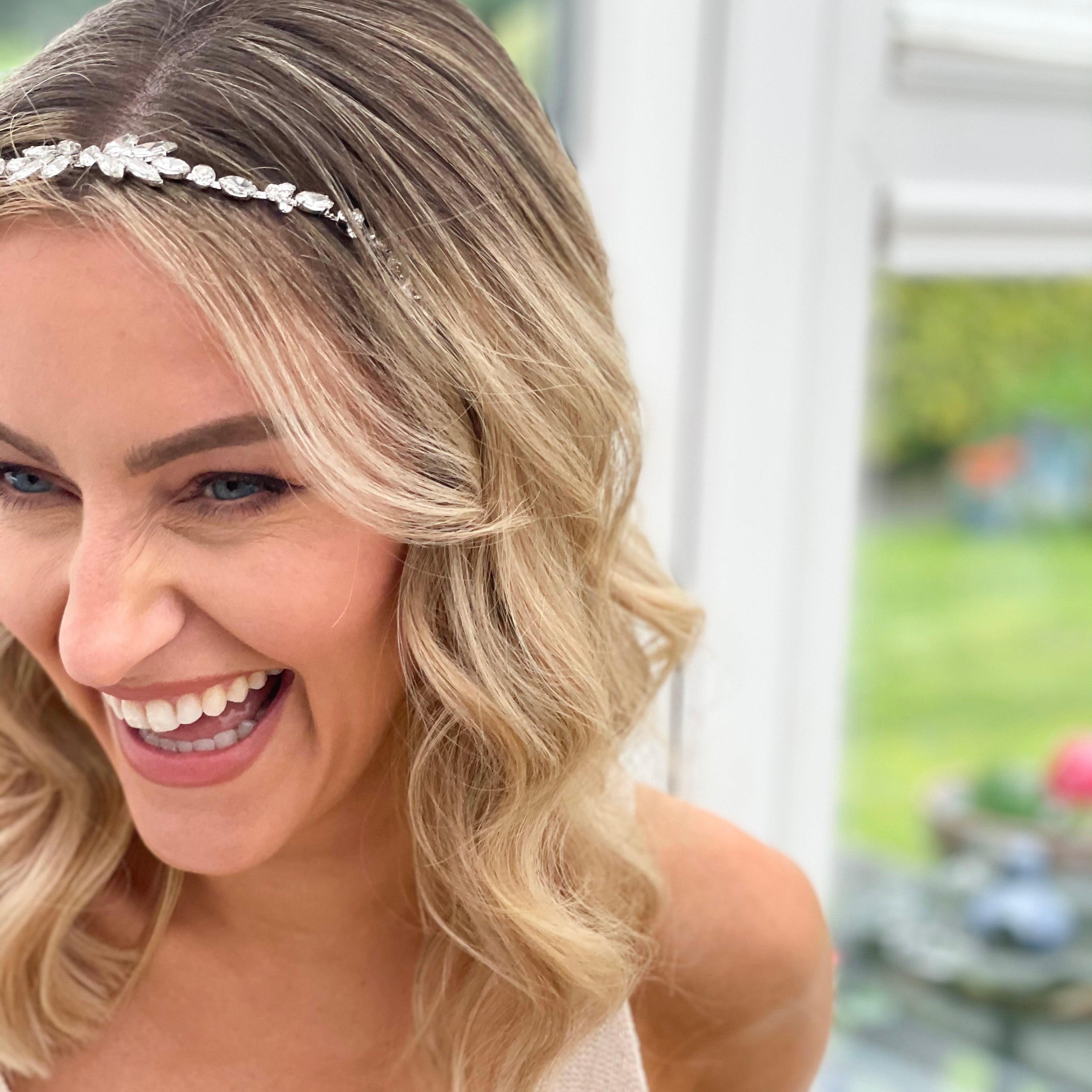 Pretty Petal Headpiece (Silver)