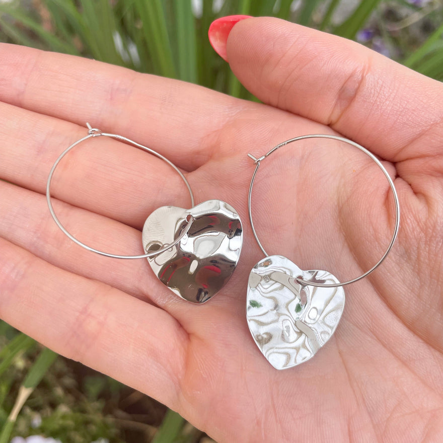 Amour Earrings (Silver)