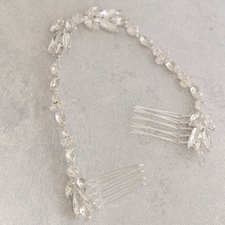 Pretty Petal Headpiece (Silver)