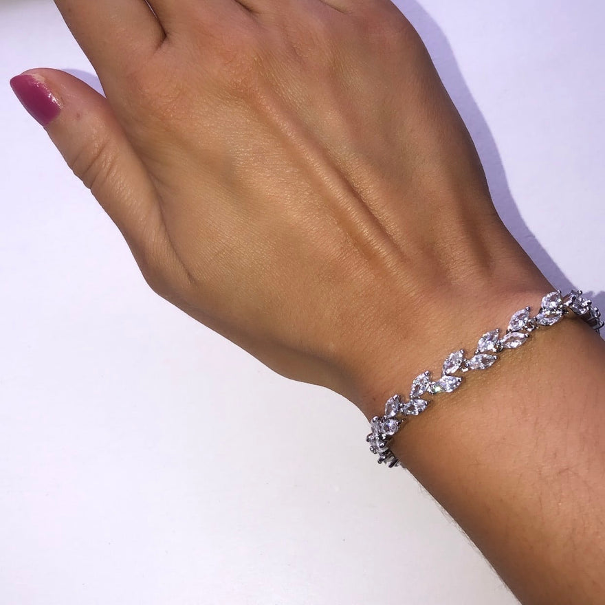 Bedazzled Bracelet (Silver)