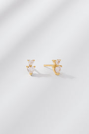 Mini Heart Studs