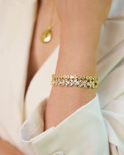 Forget Me Not Bracelet (Gold)