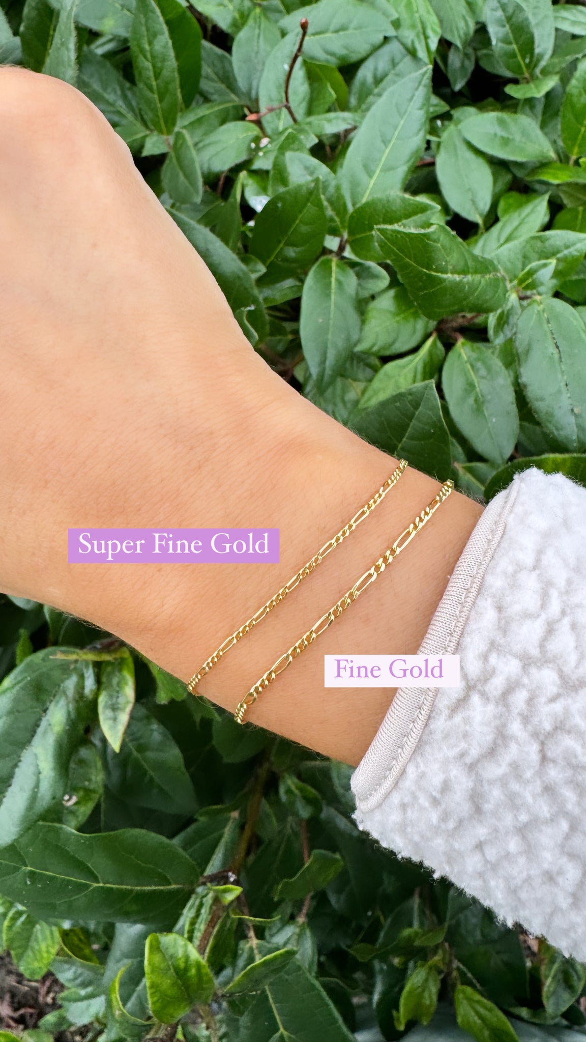 Dainty Chain Bracelet - Super Fine Gold