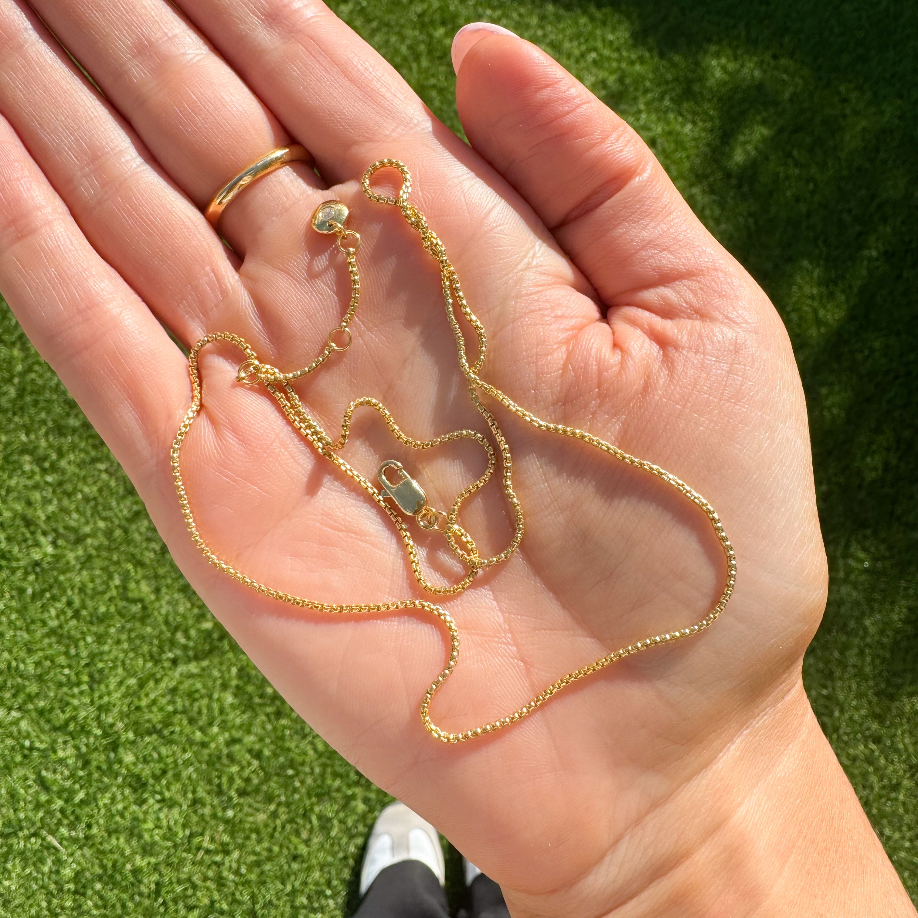 Barely There Necklace - Gold