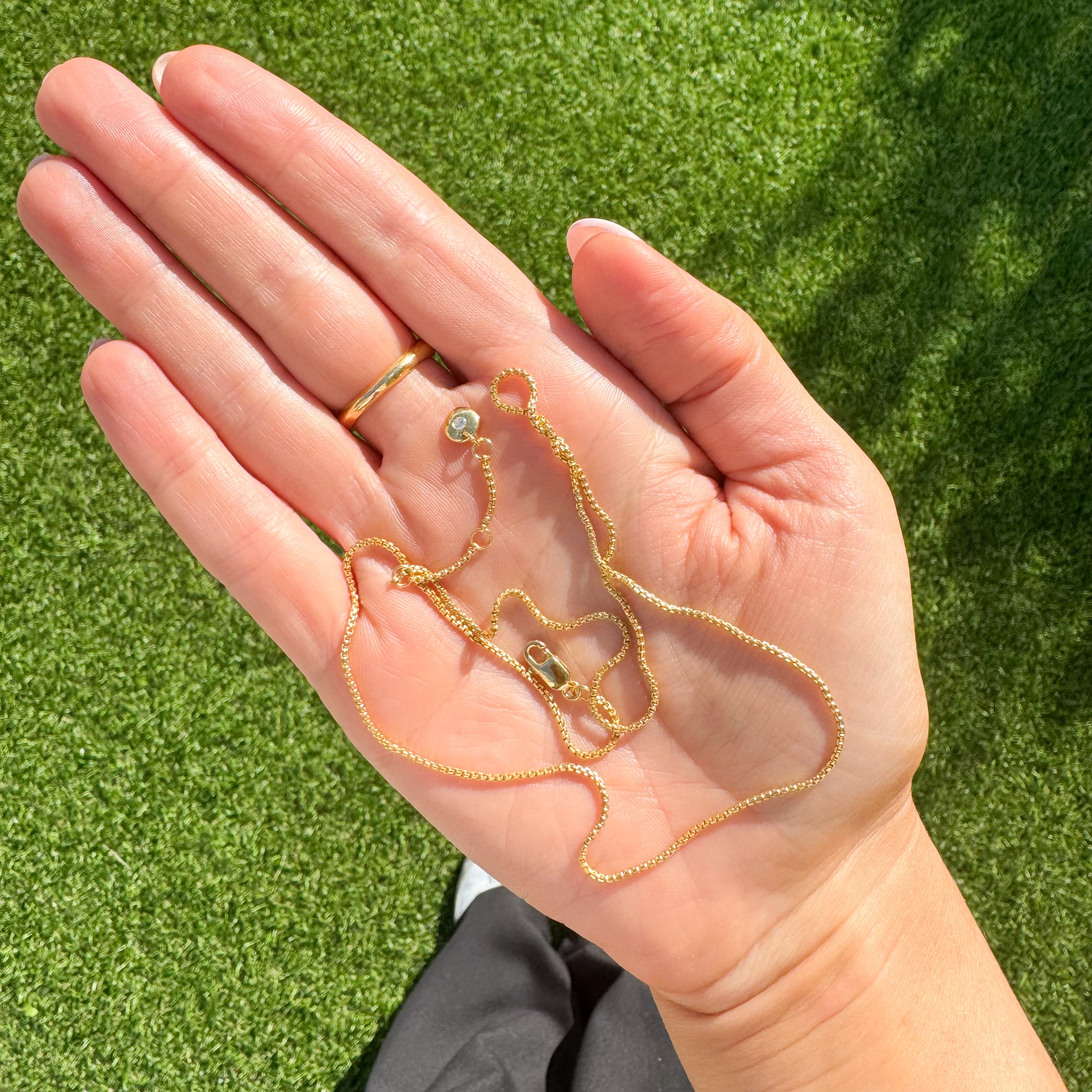 Barely There Necklace - Gold