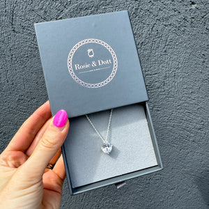Mabel Necklace - Silver