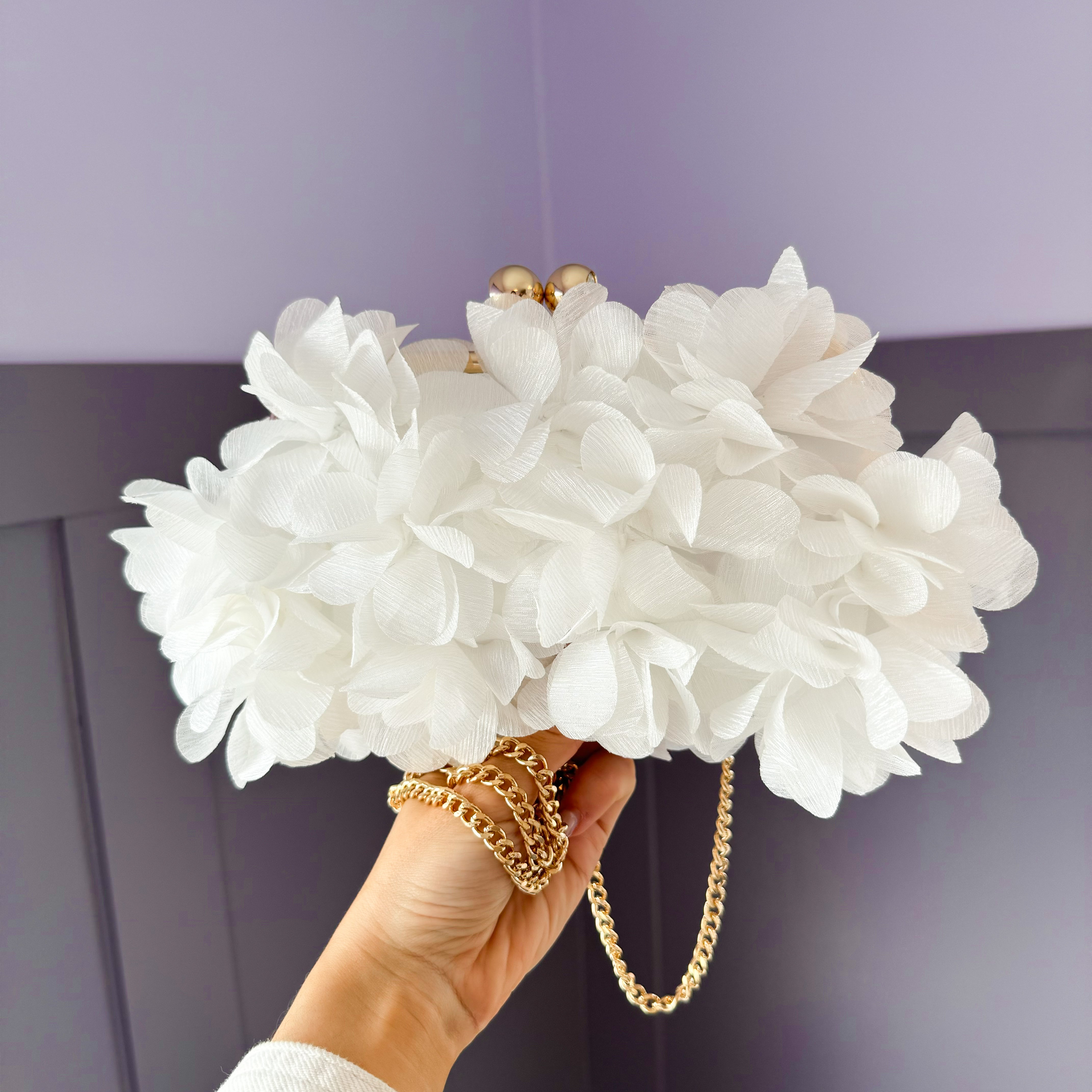 Fleur Clutch (Gold)