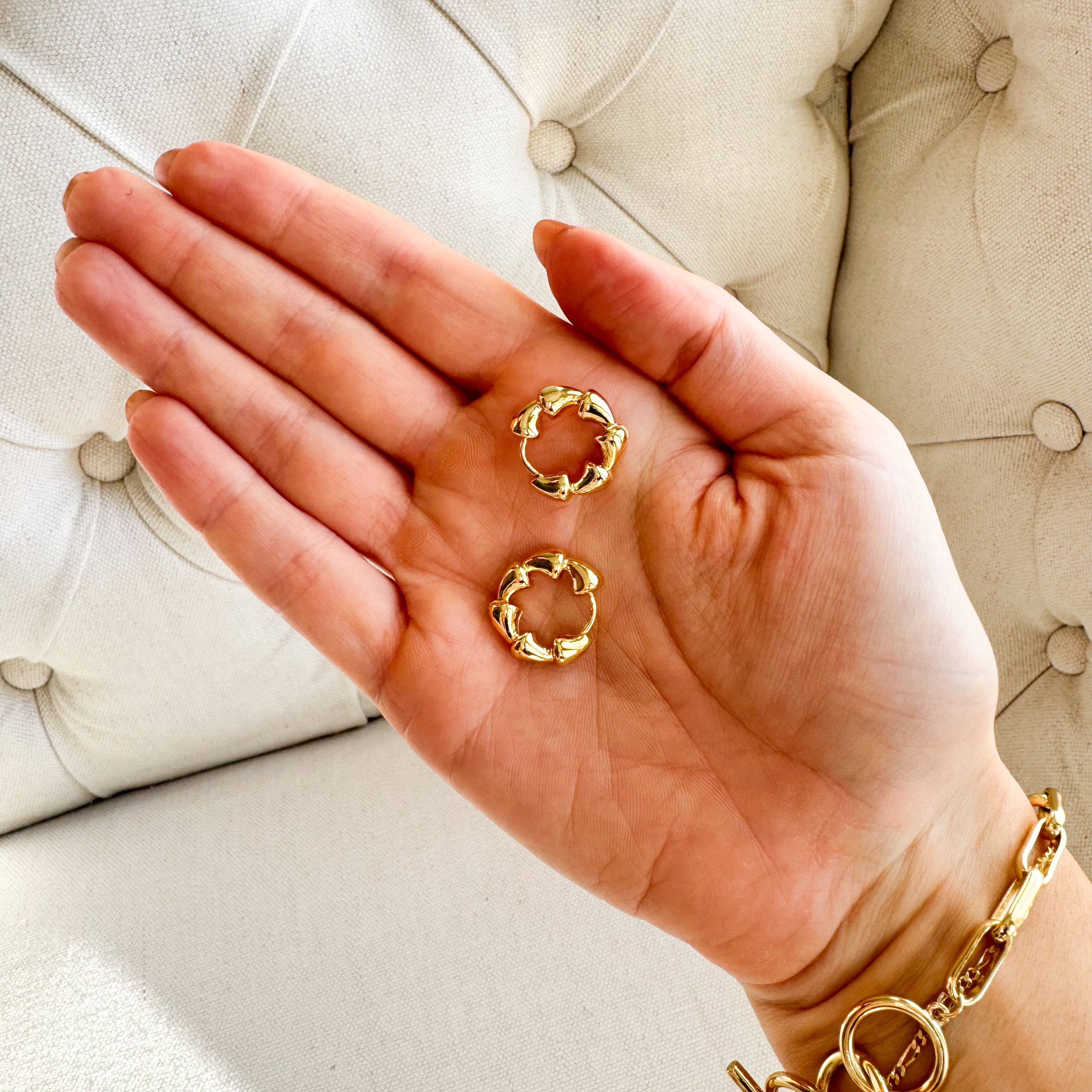Revolve Hoops (Gold)