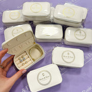 Mini White Travel Case