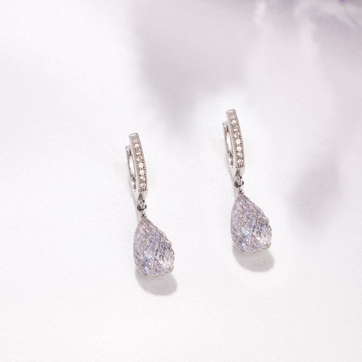 Dew Drop Earrings (Silver)