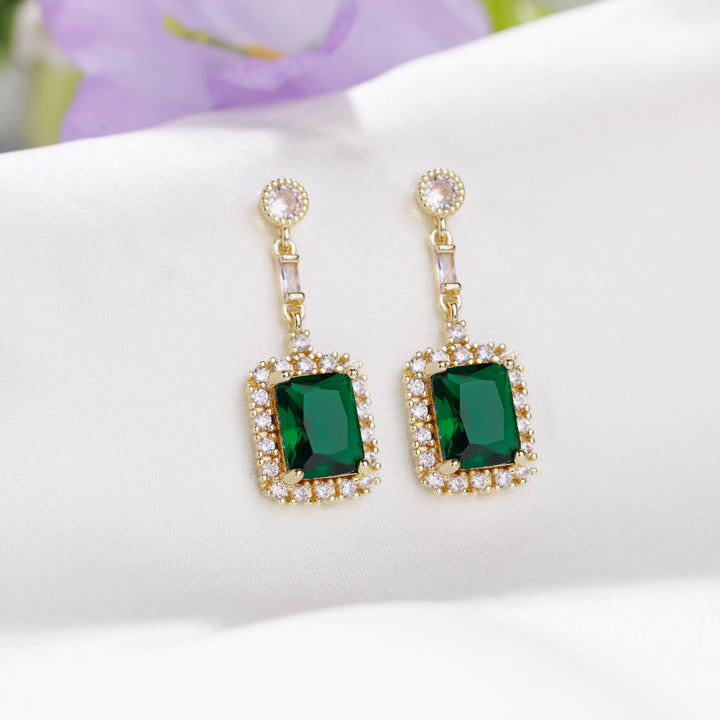 Emerald Isle Earrings (Gold)