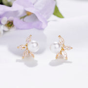 Snowdrop Earrings (Gold)