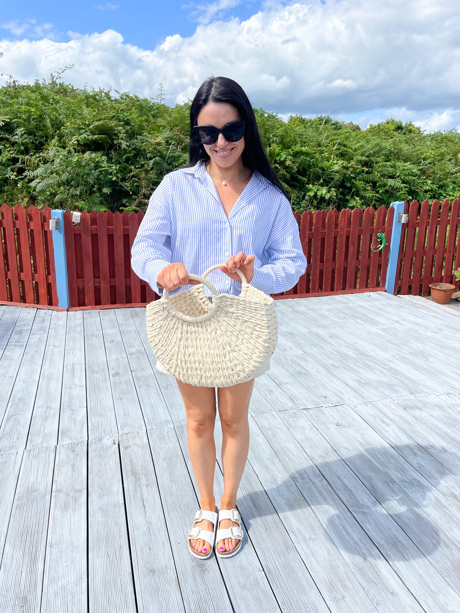 Medium Woven Bag