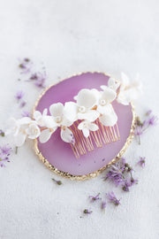 Freesia Headpiece