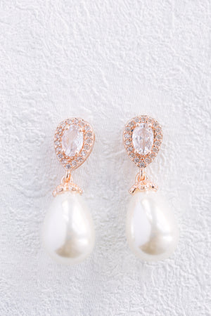 Glitz & Glam Earrings (Rose Gold)