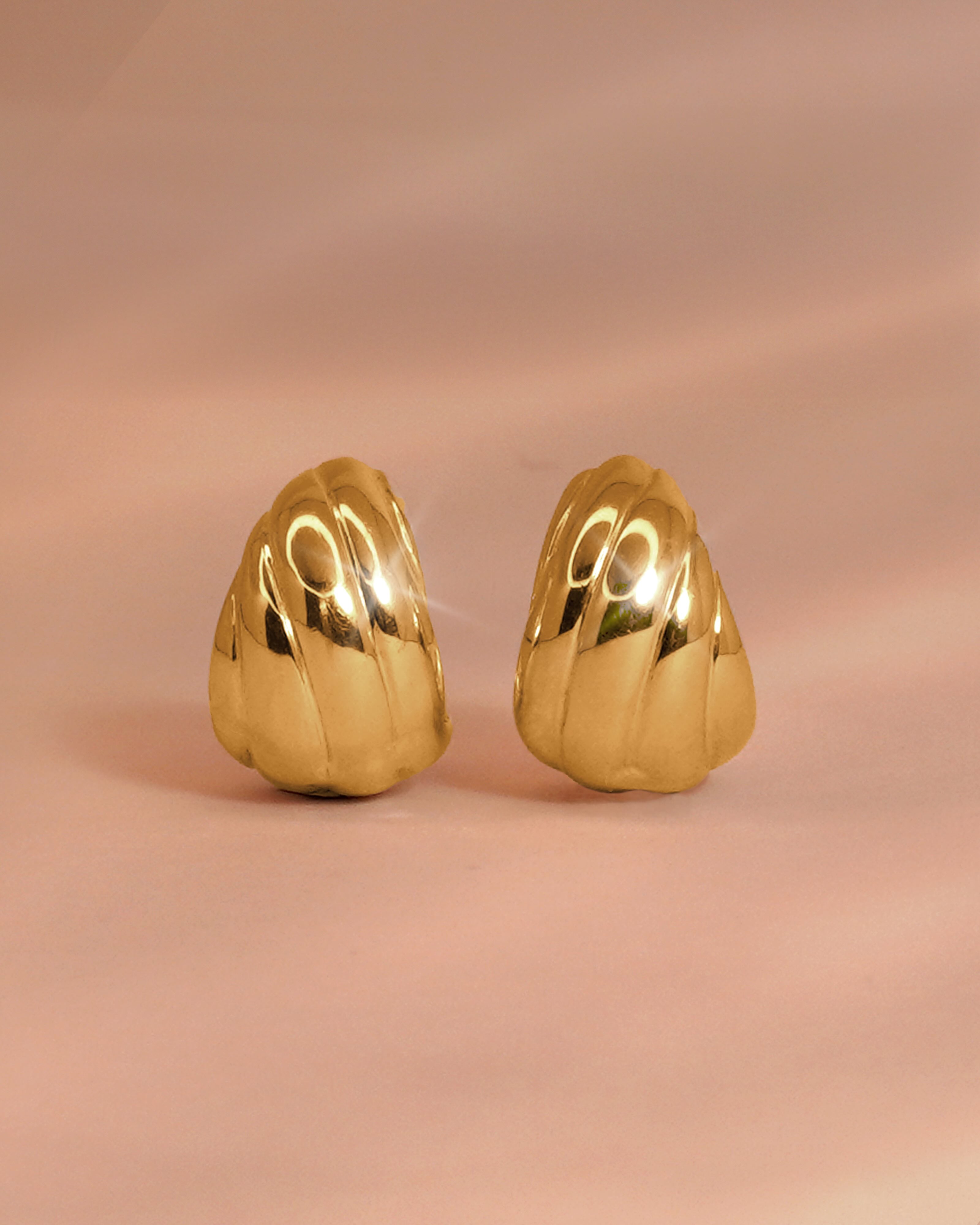 Ribín Hoops (Gold)