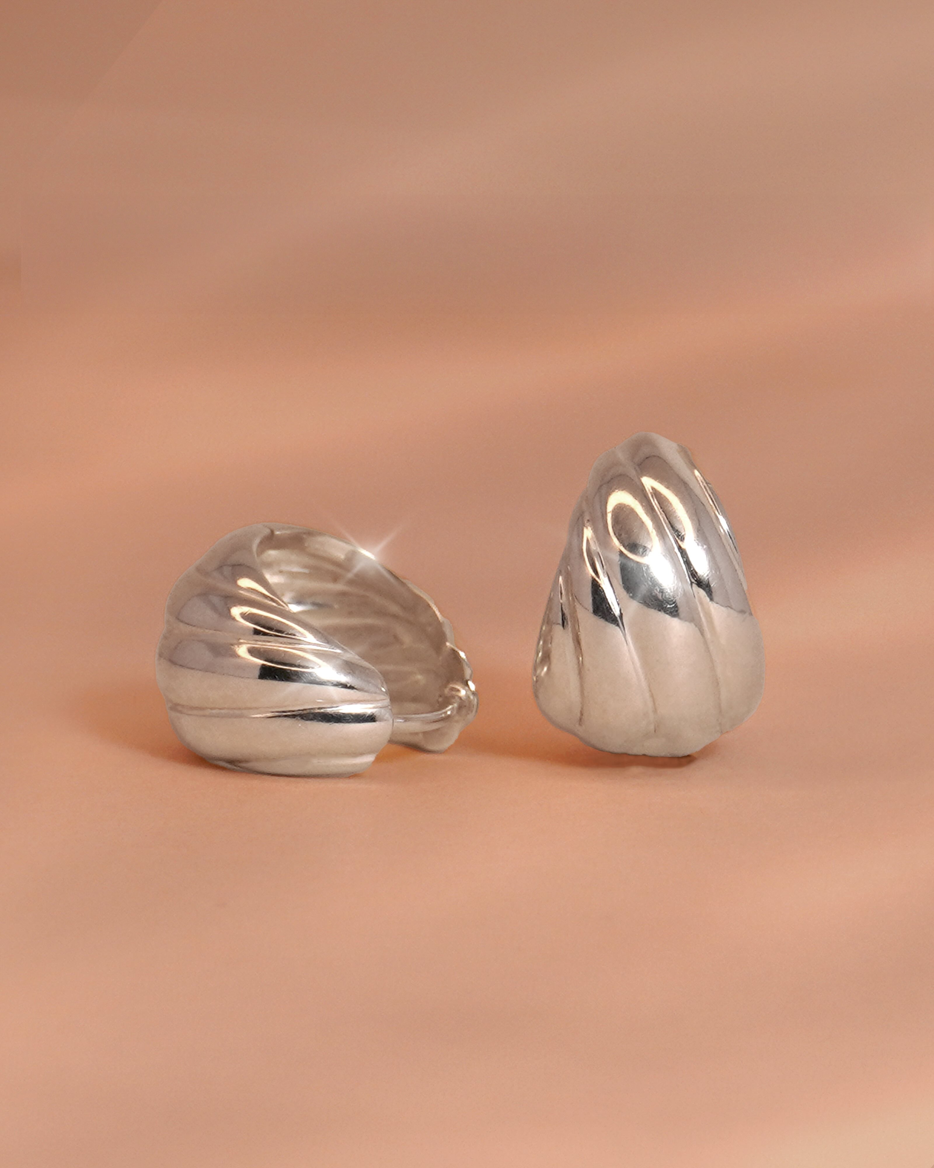 Ribín Hoops (Silver)