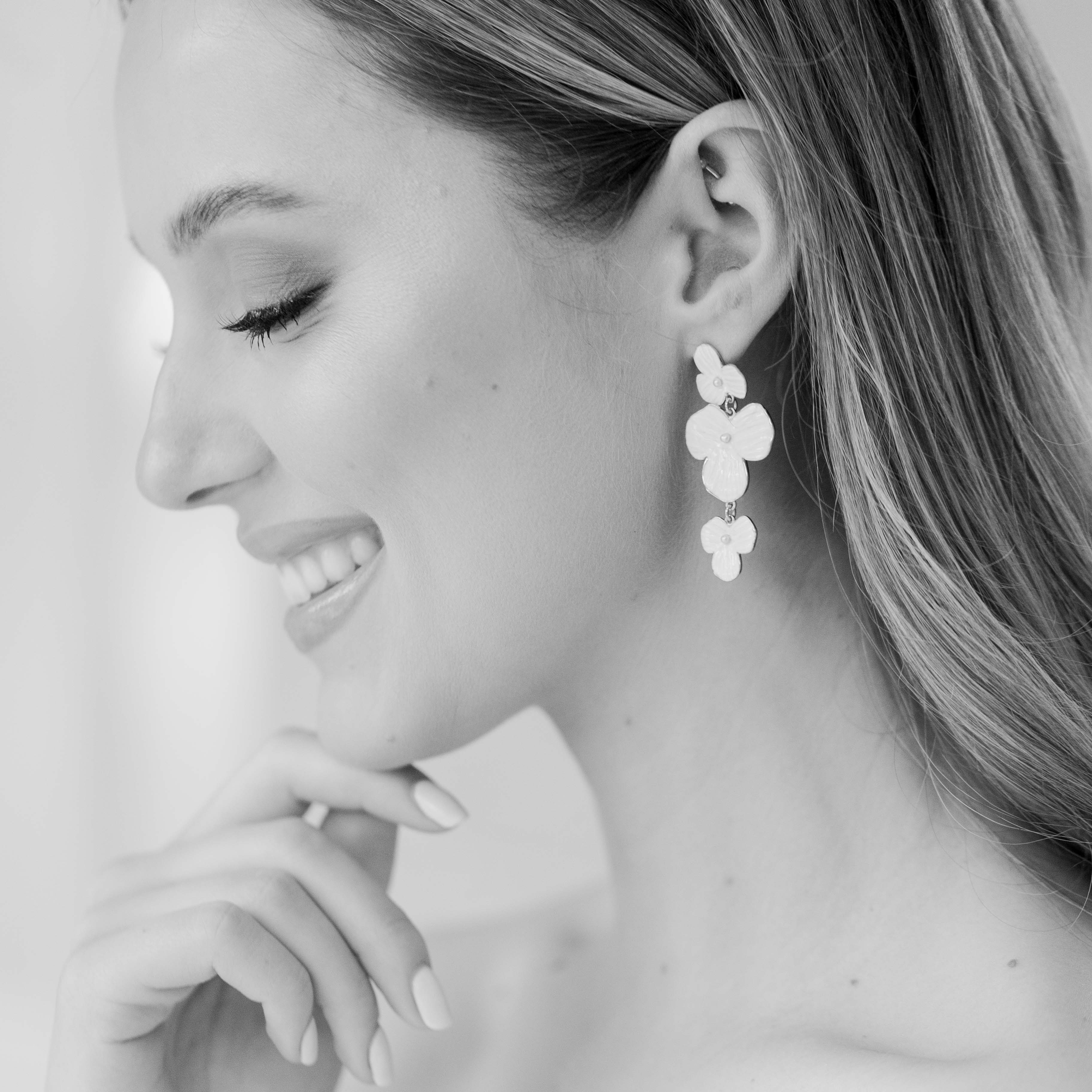 Bláithín Trio Earrings (Gold)