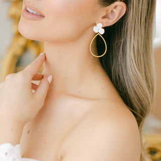 Bláithín Loop Earrings (Gold)