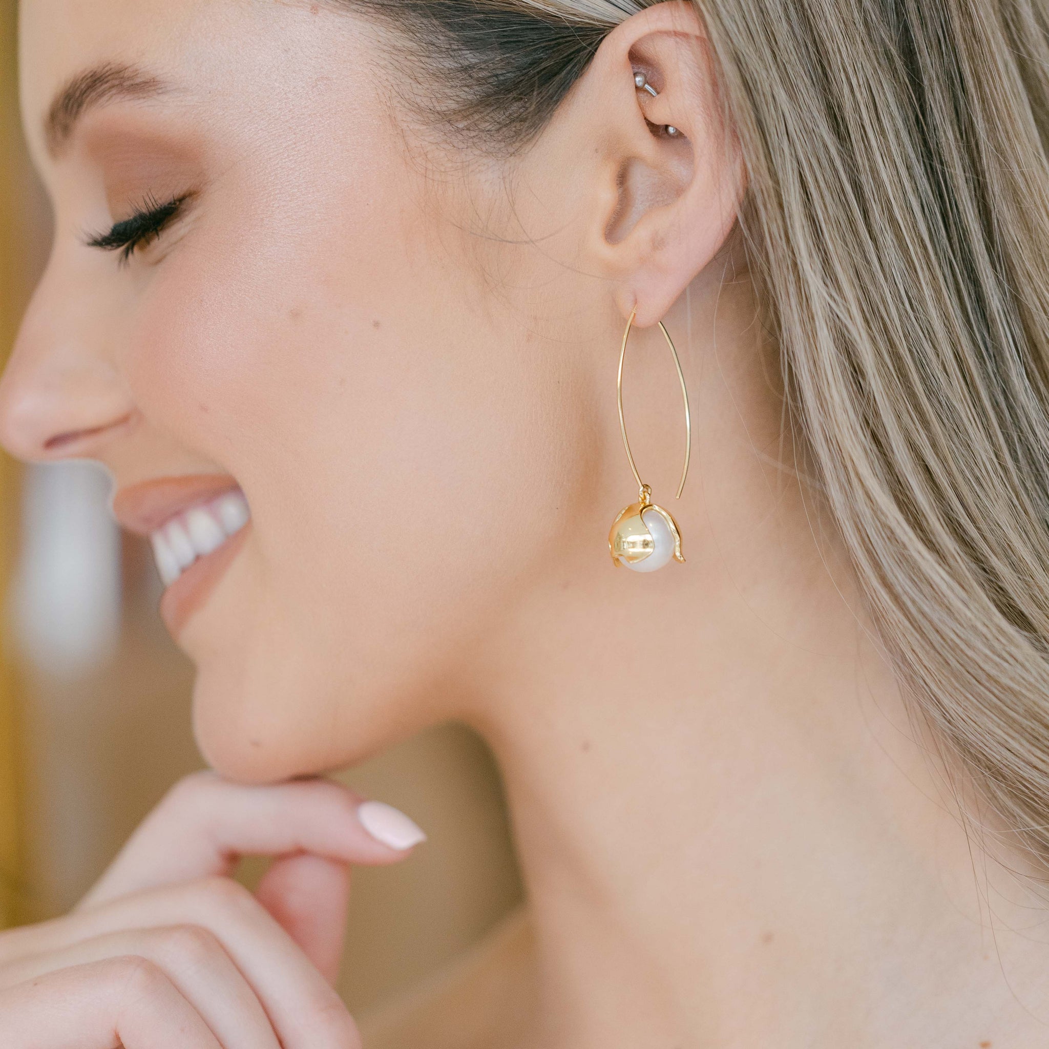 Lir Earrings (Gold)