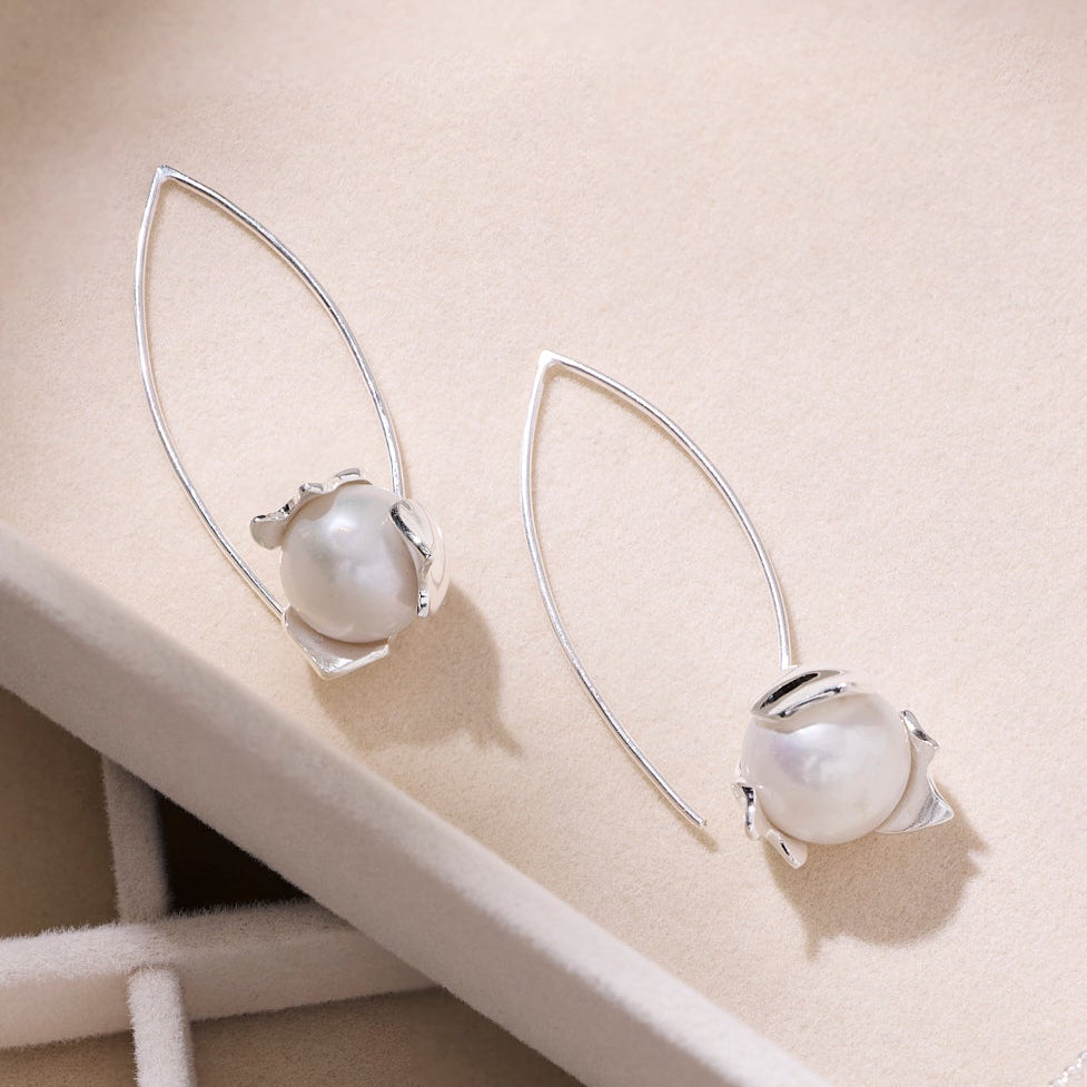 Lír Earrings (Silver)