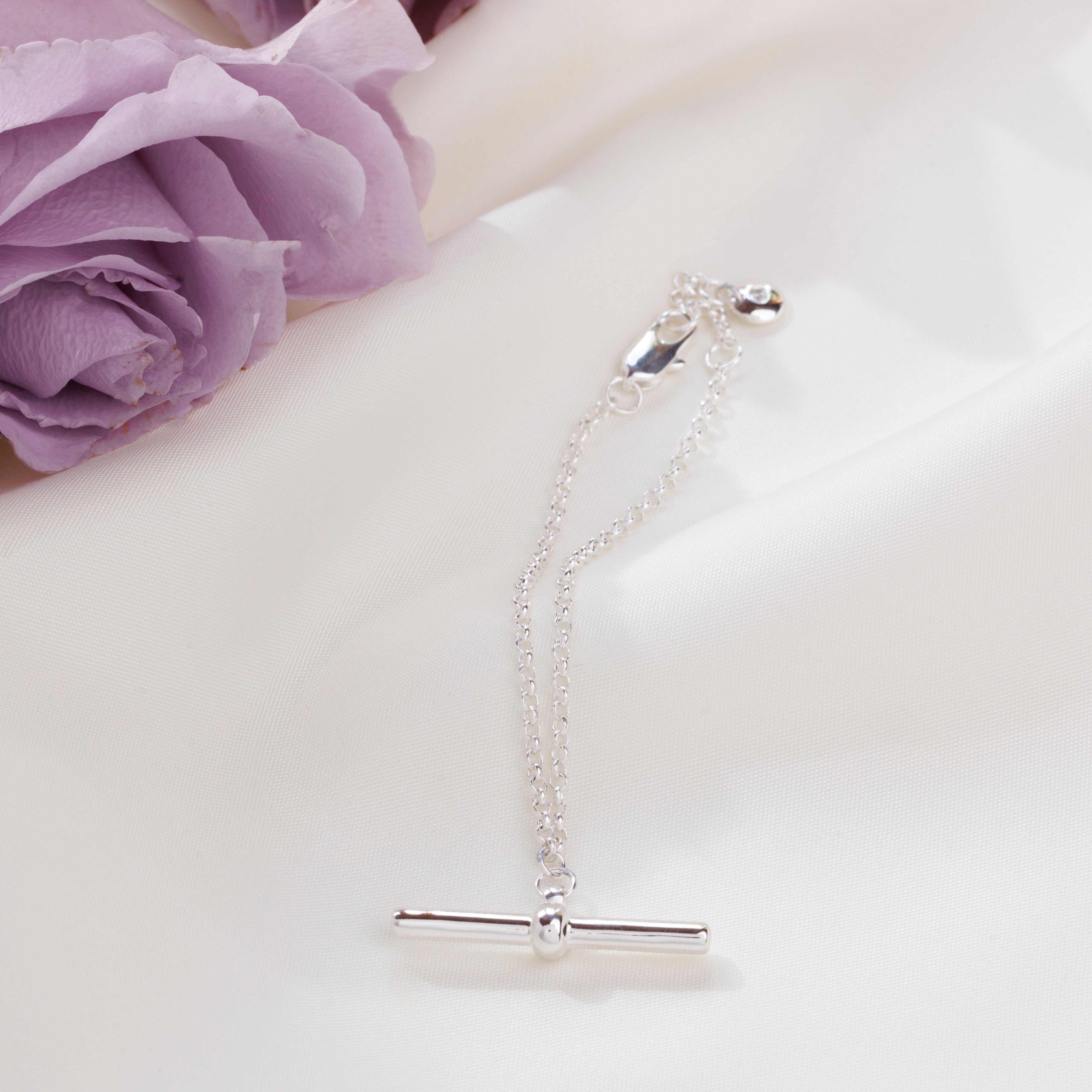T-Bar Bracelet (Silver)