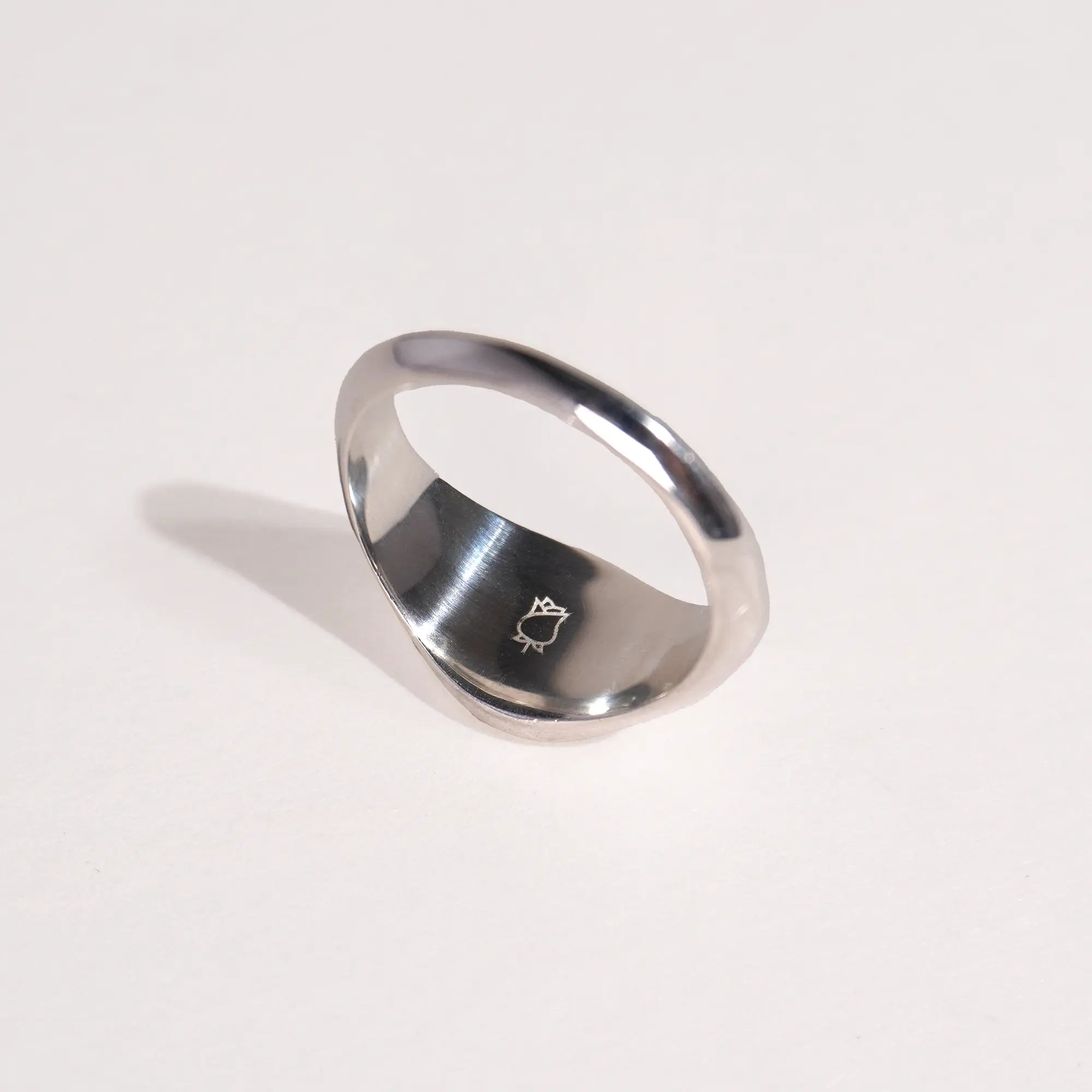 Signet Initial Ring (Silver)