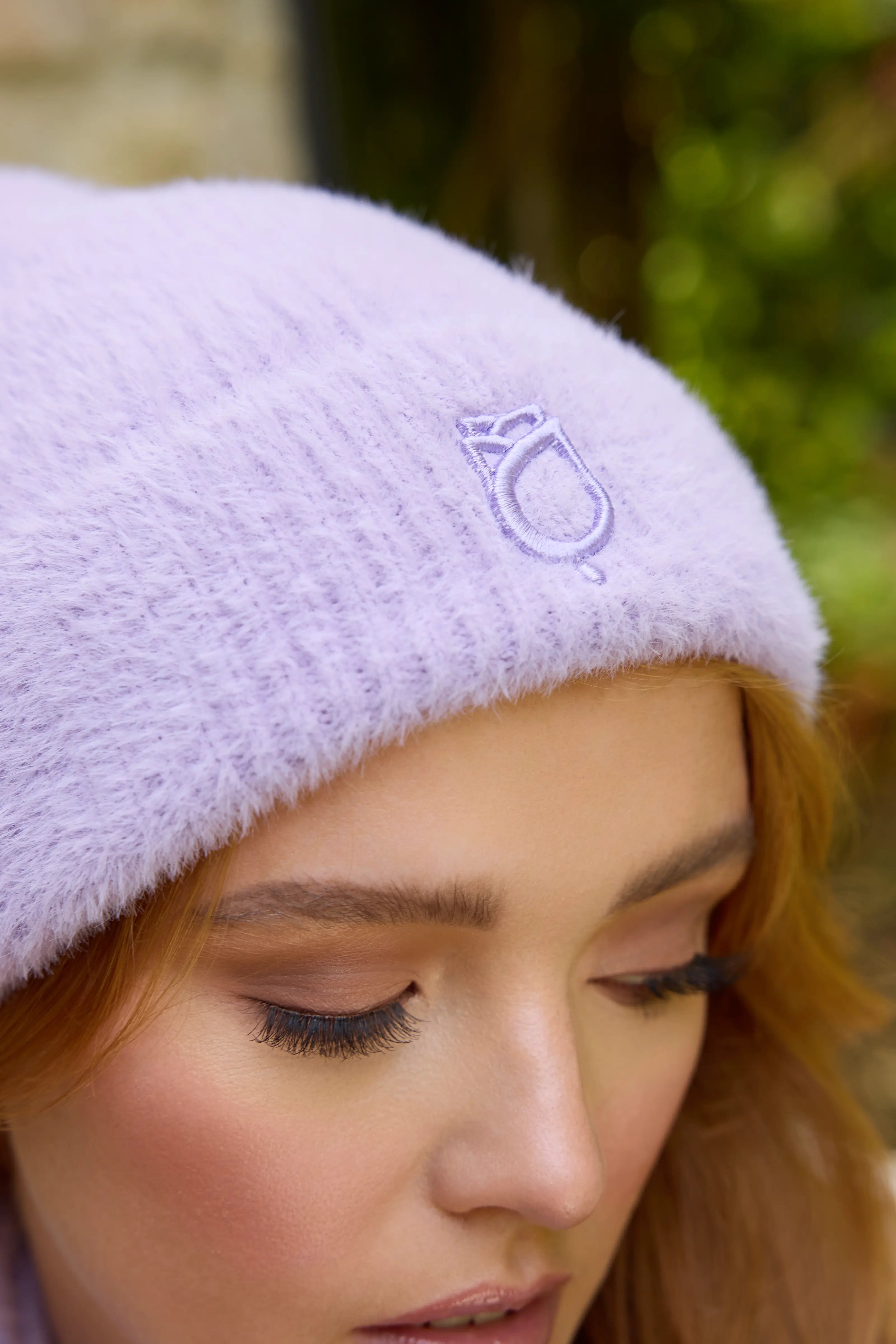 Soft Touch Lavender Beanie