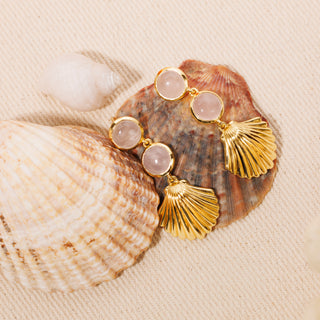 Seashell Drop Earrings