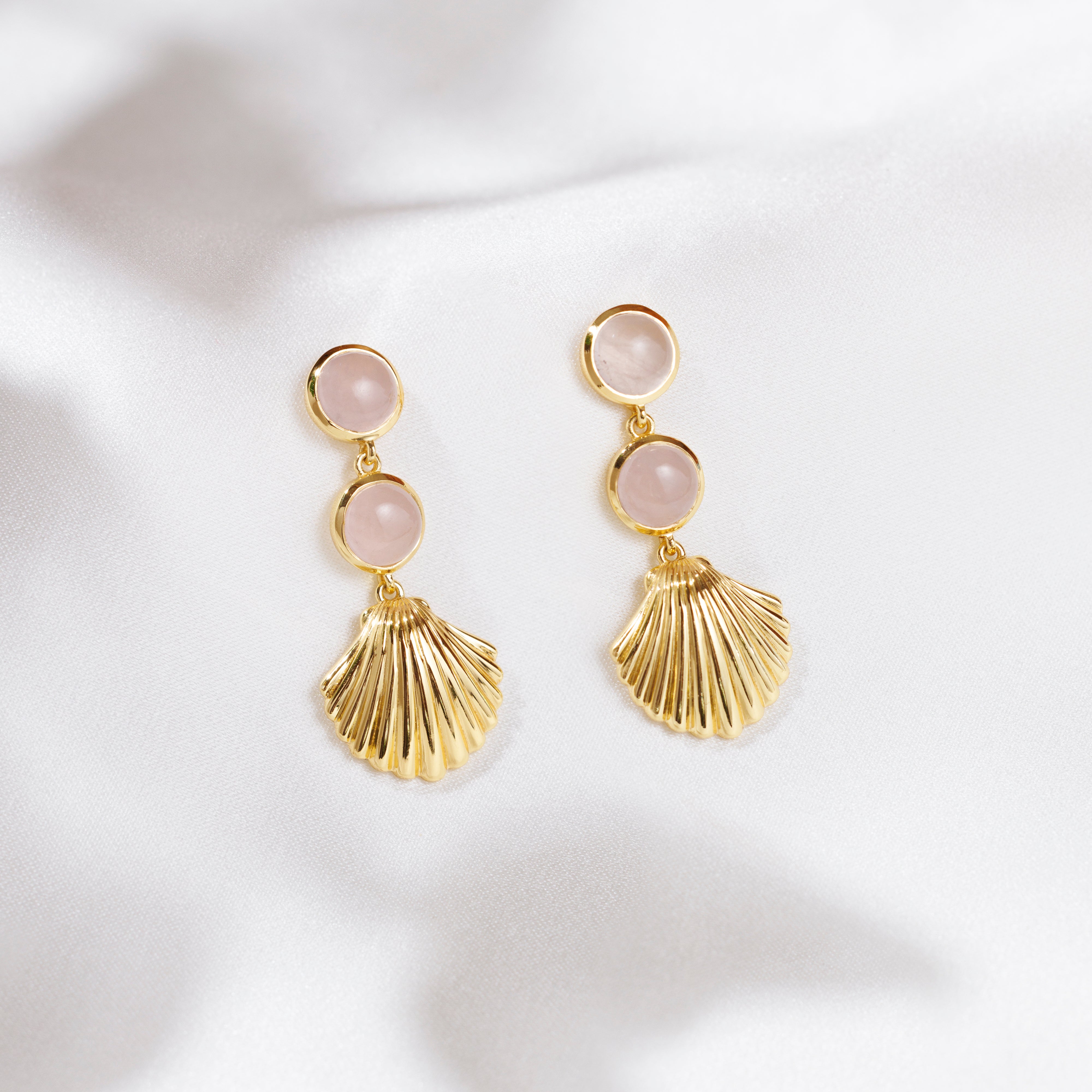 Seashell Drop Earrings Rosie Dott
