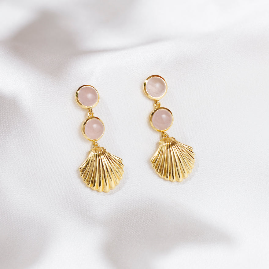 Seashell Drop Earrings