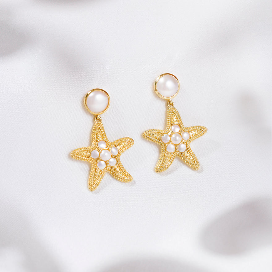 Starfish Earrings