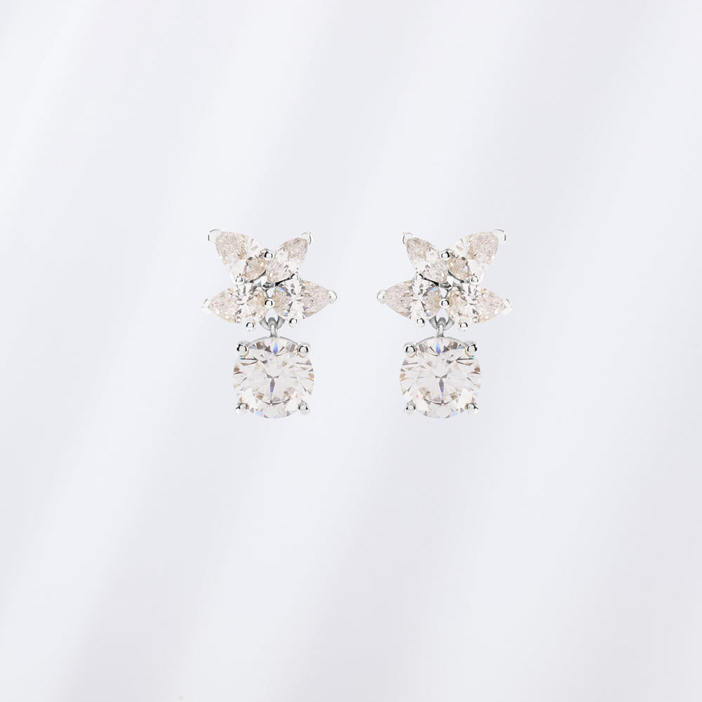 Céleste Earrings - Silver