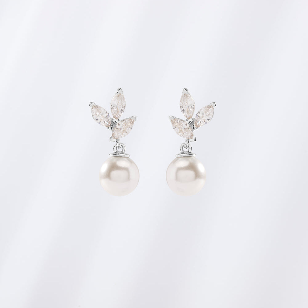 Elodie Earrings - Silver
