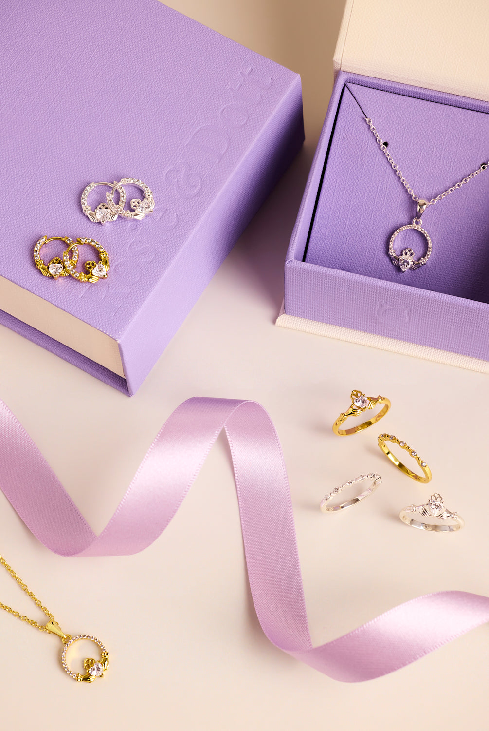 Complete Claddagh Collection in Silver
