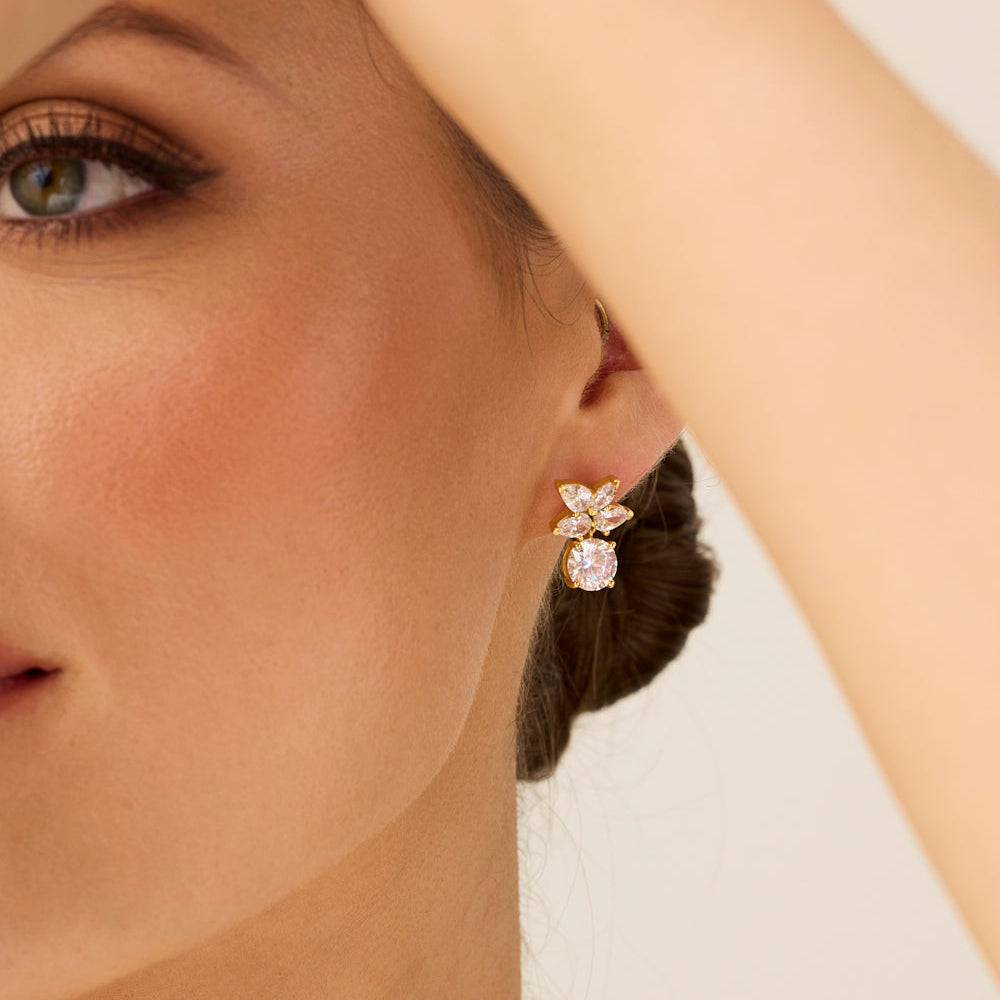 Céleste Earrings - Gold
