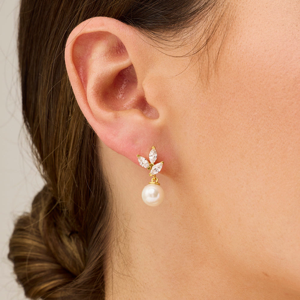 Elodie Earrings - Gold