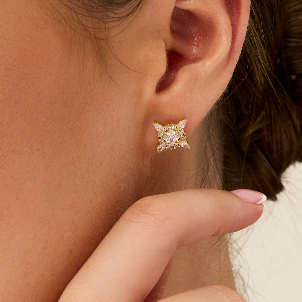 Vintage Studs - Gold