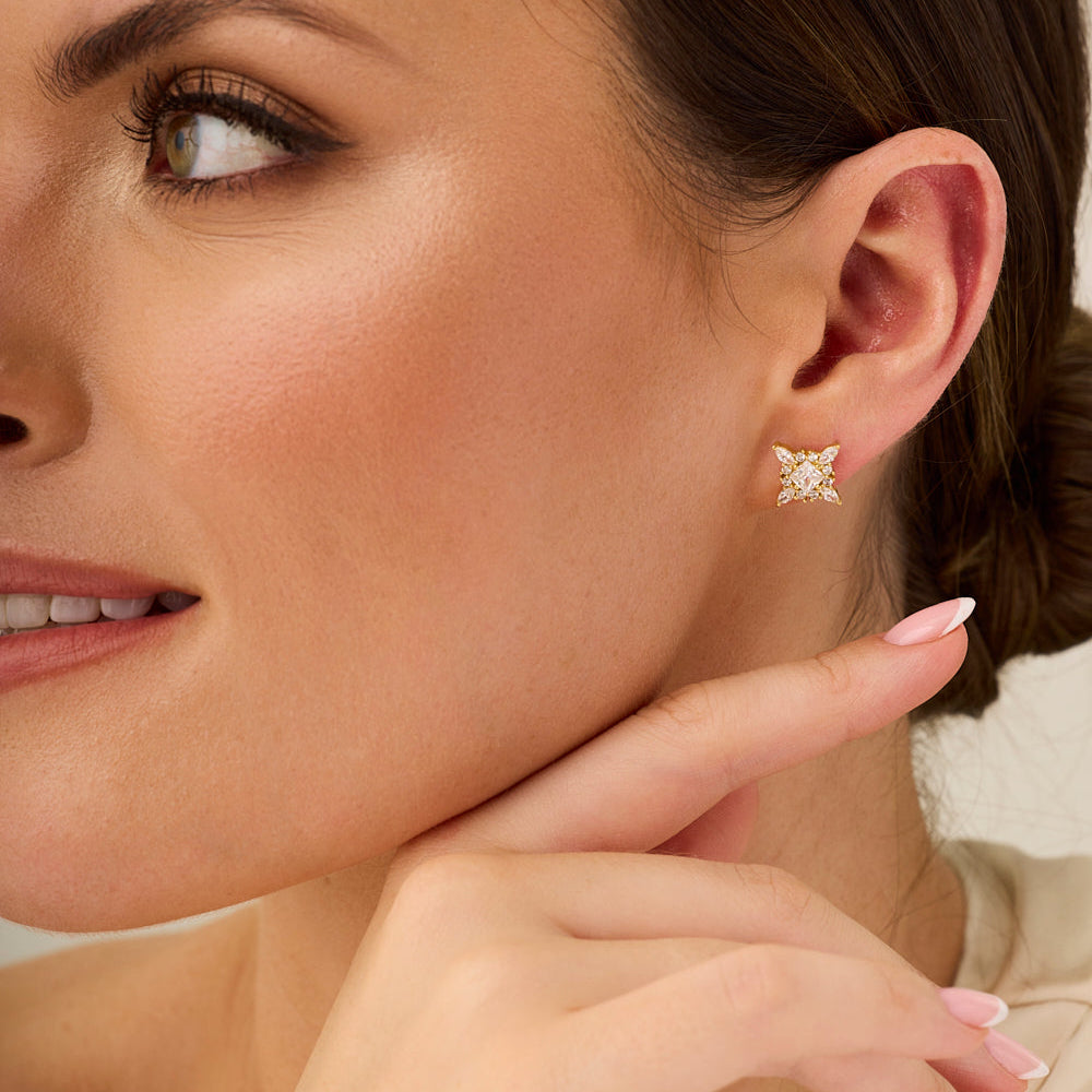 Vintage Studs - Gold
