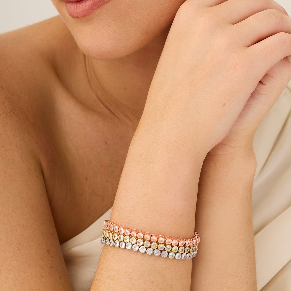 Halo Bracelet - Silver