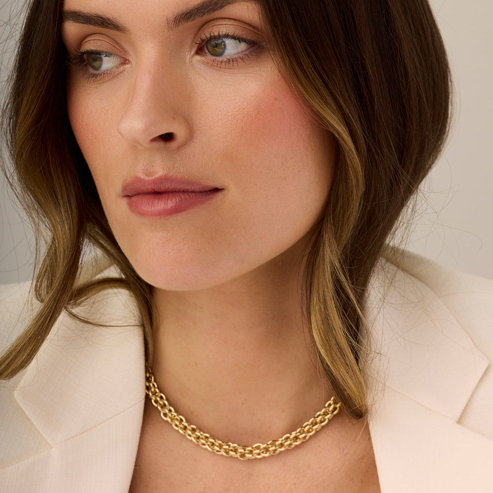 Rope Chain Necklace (Gold)