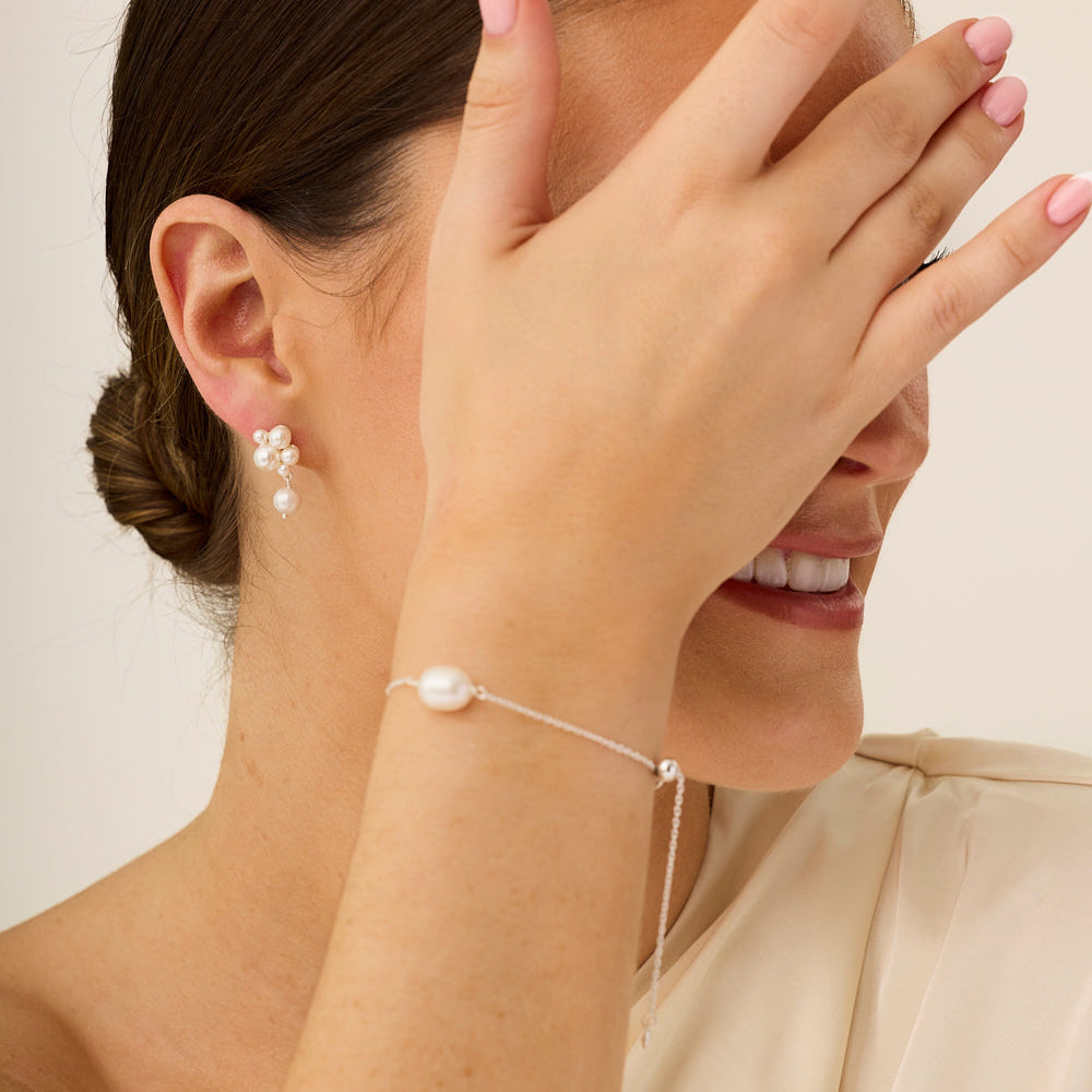 One and Only Pearl Bracelet (Silver)