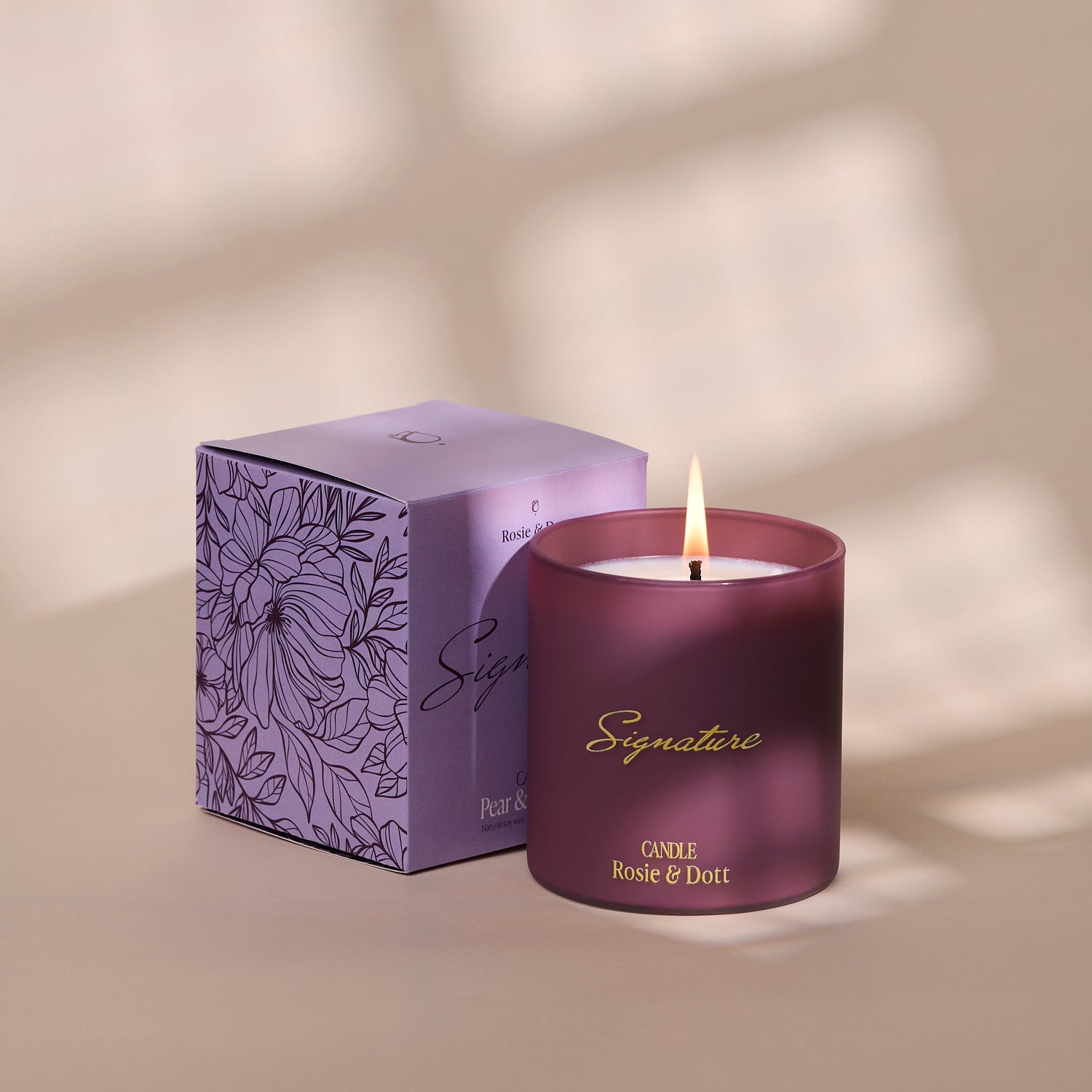 The Rosie & Dott 'Signature' 'Candle
