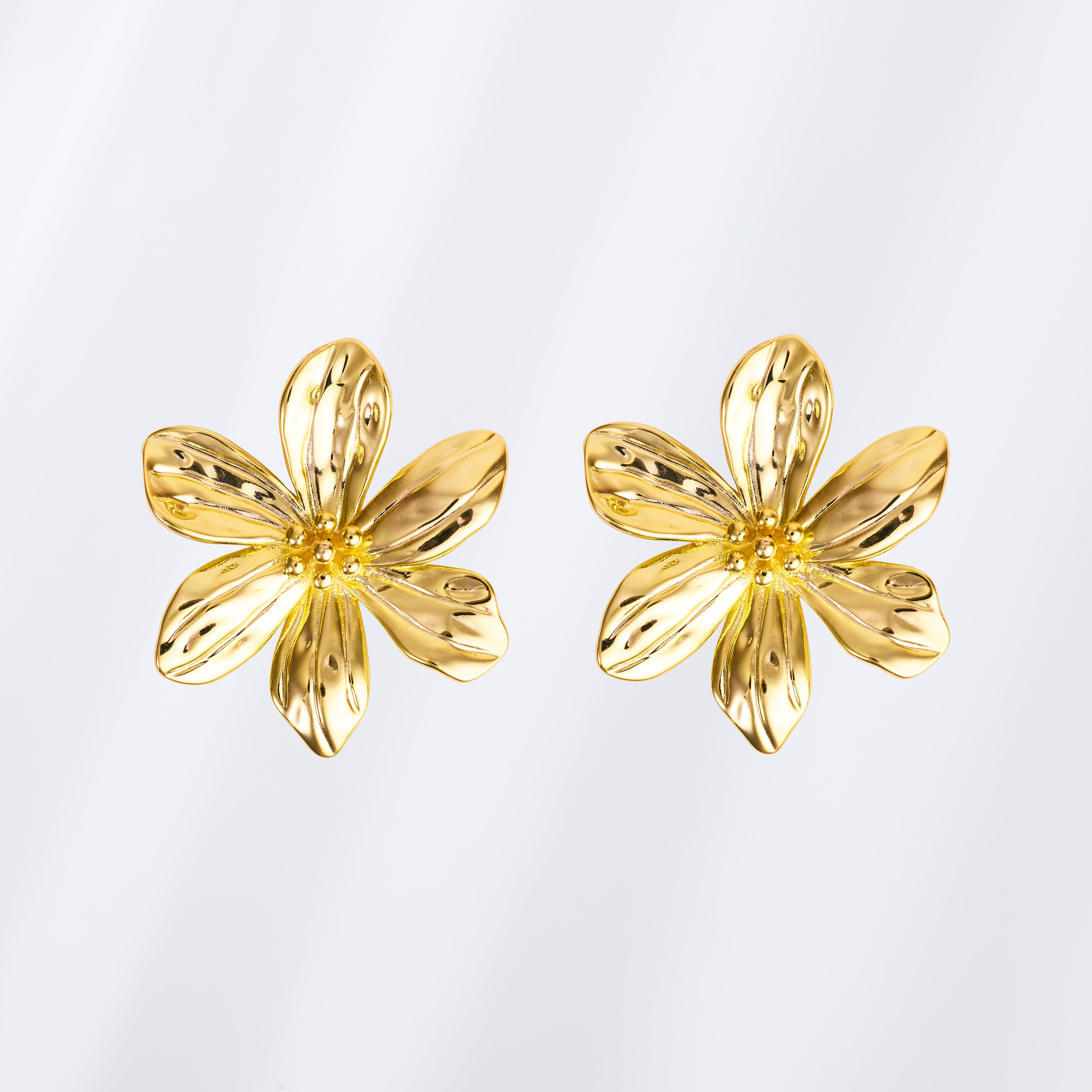 Golden Flora Earrings