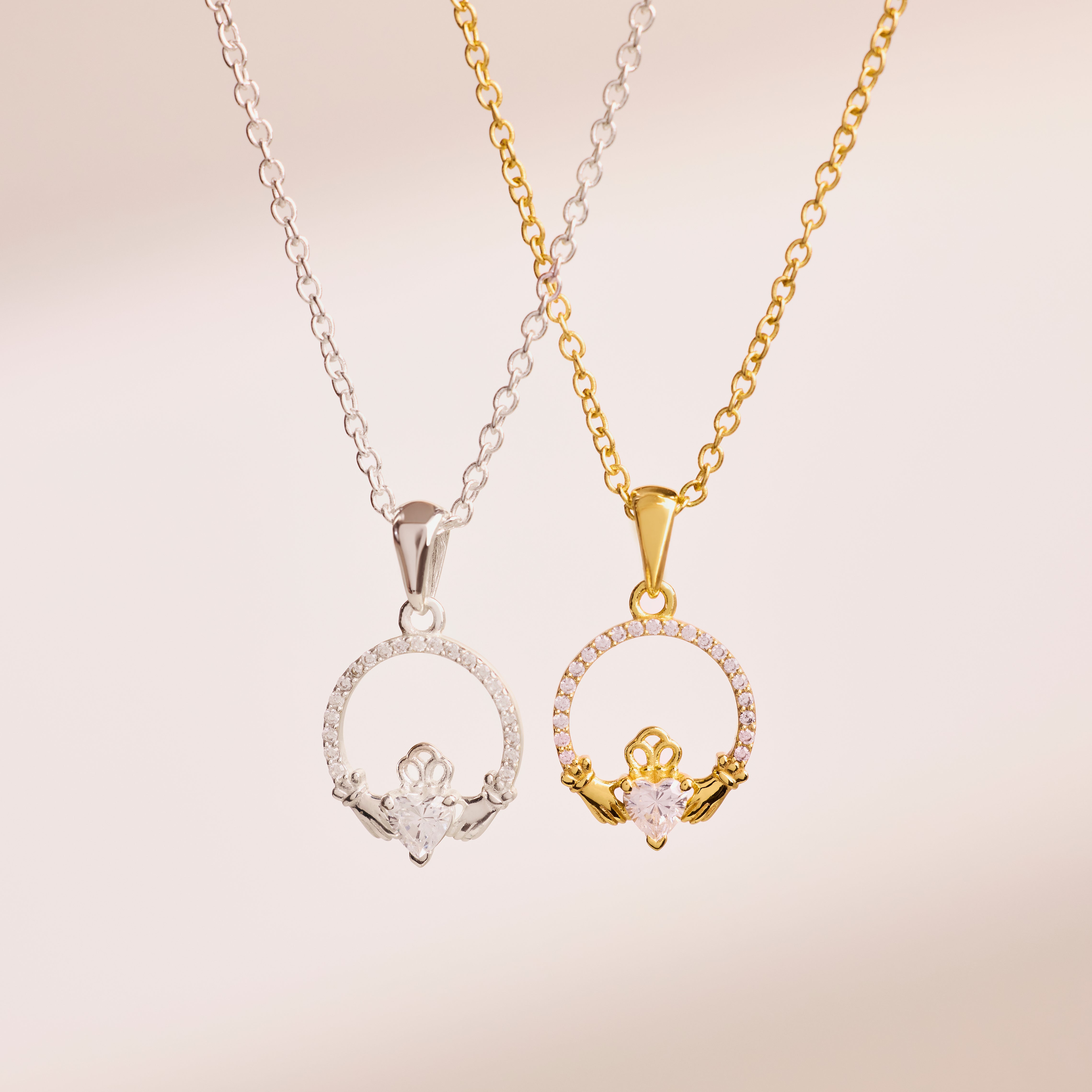 Claddagh Necklace - Gold
