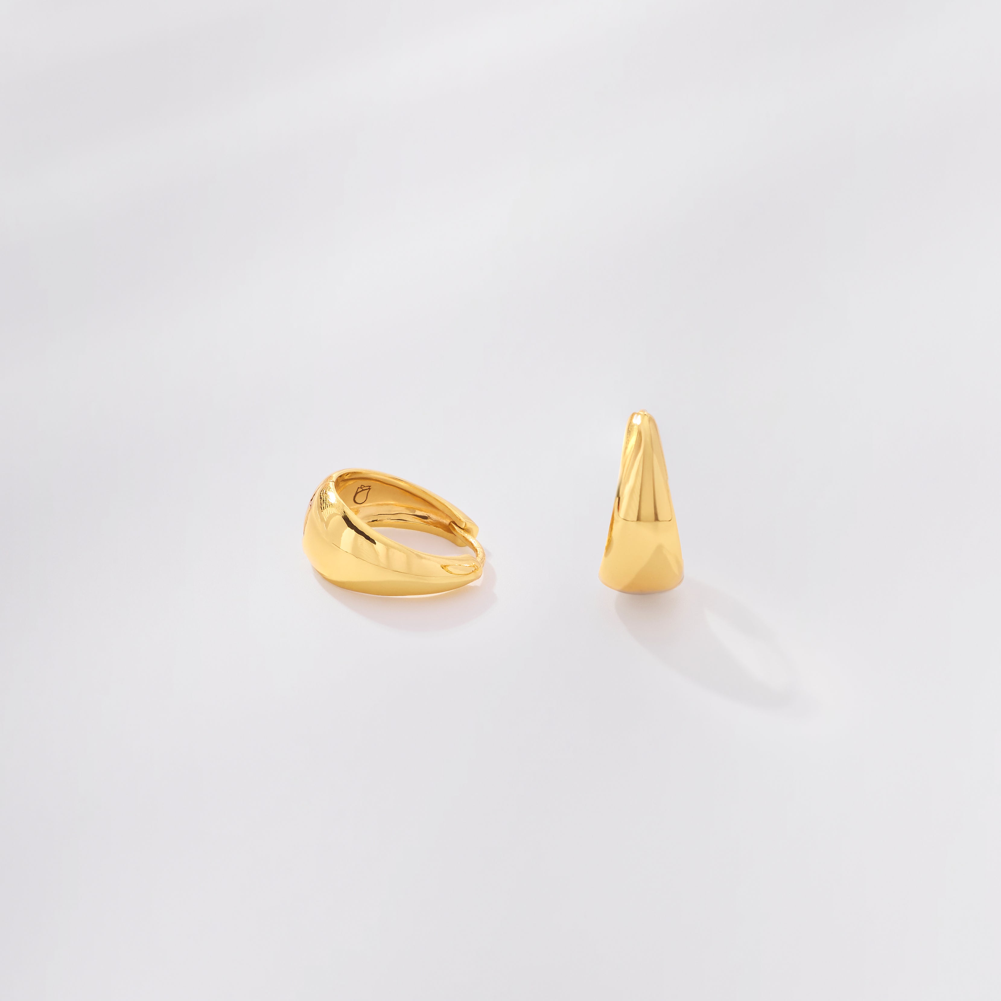 Marlow Hoops Small 12mm (Gold)